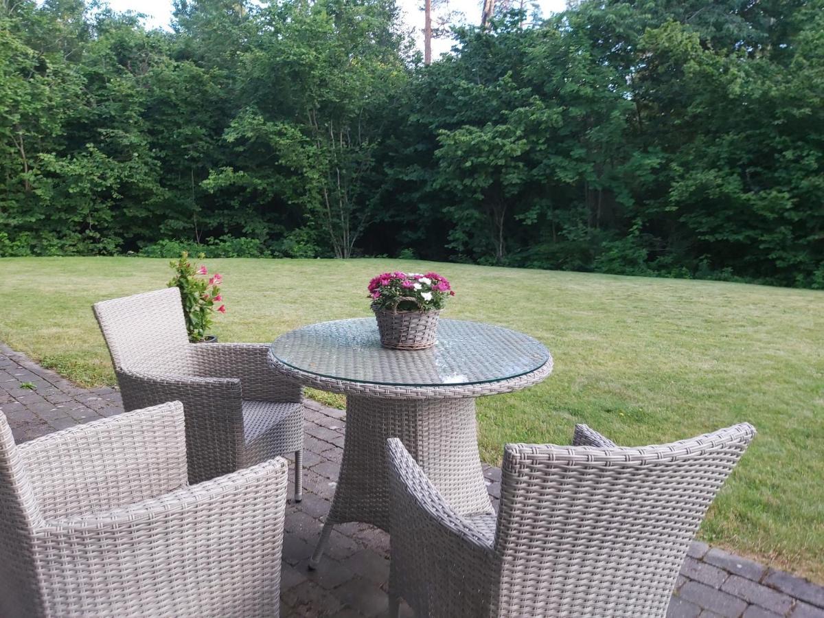 Ferienwohnung Huset I Skogen Moss Exterior foto
