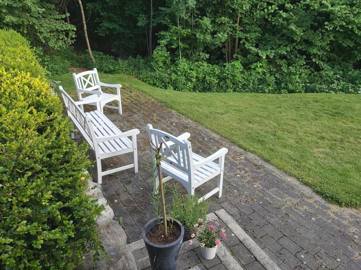 Ferienwohnung Huset I Skogen Moss Exterior foto